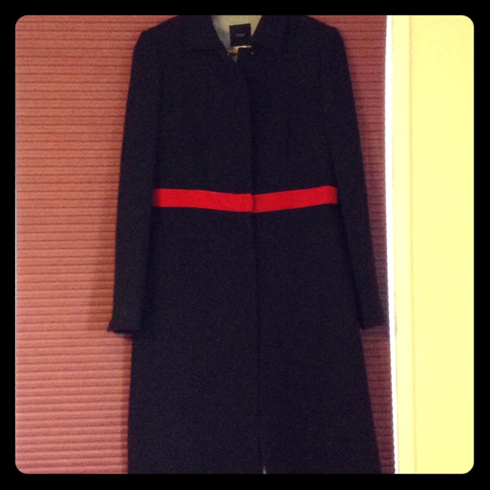 Women's J.Crew Silk Lined Wool Coat